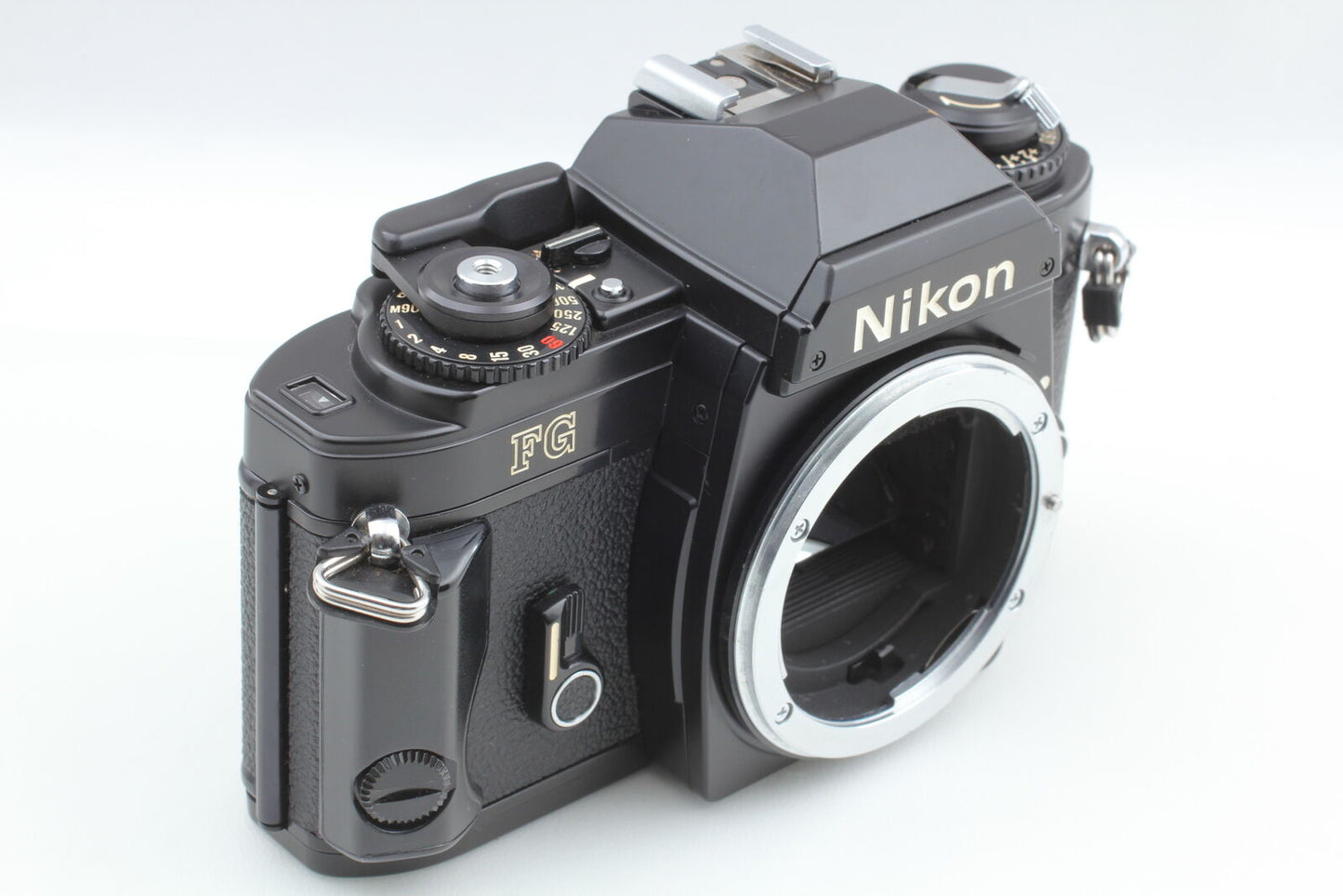 [N MINT+++] Nikon FG Black 35mm SLR Film Camera Body - ALL Fuctional From JAPAN