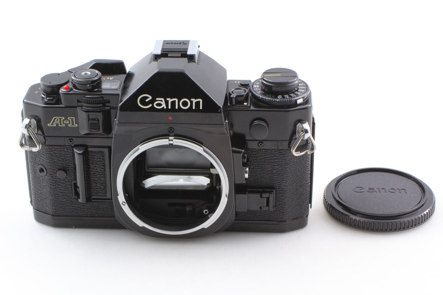 [Near MINT] Canon A-1 35mm SLR Film Camera Body with Body Cap From JAPAN