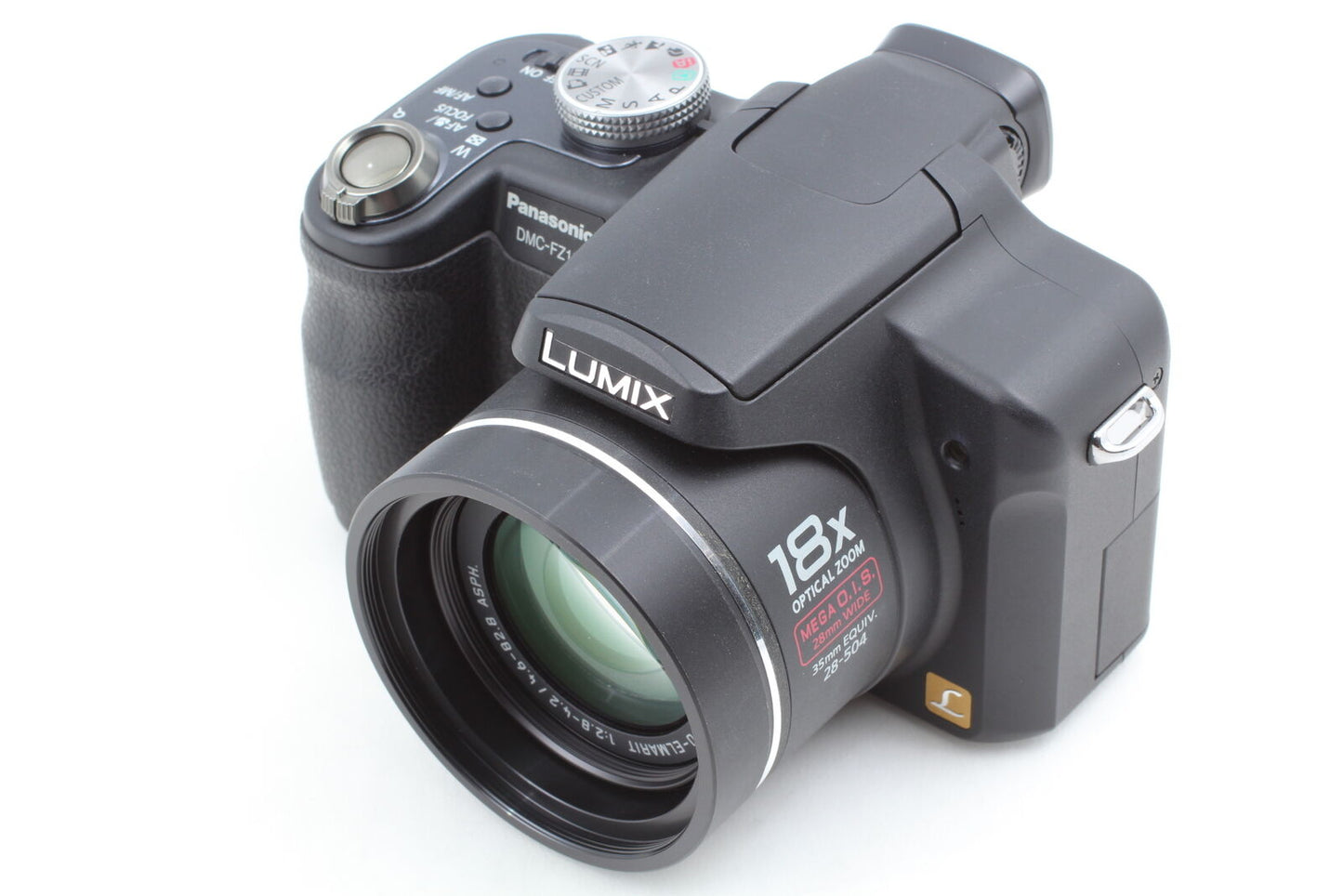 [Near MINT]  Panasonic LUMIX DMC-FZ18 8.1MP Digital Camera Black From JAPAN