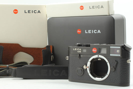 [Almost Unused] Leica M6 TTL 0.58 Black 35mm Rangefinder Film Camera in BOX